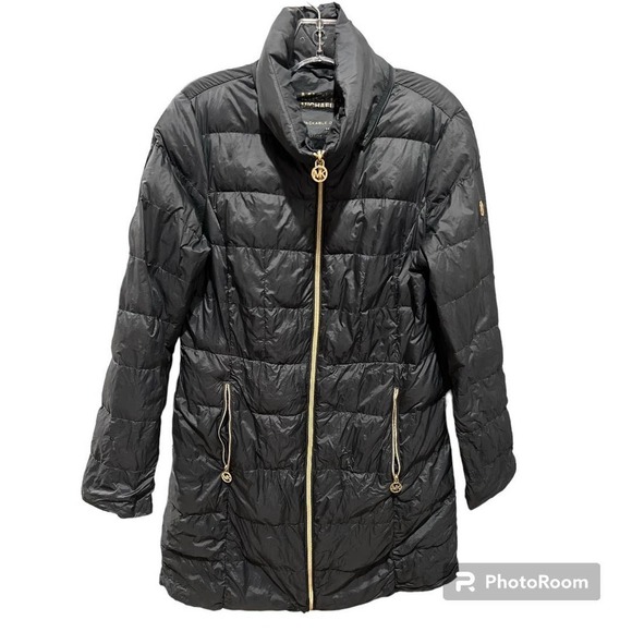 MICHAEL Kors Packable‎ Down Fill Jacket size Medium - Picture 1 of 6